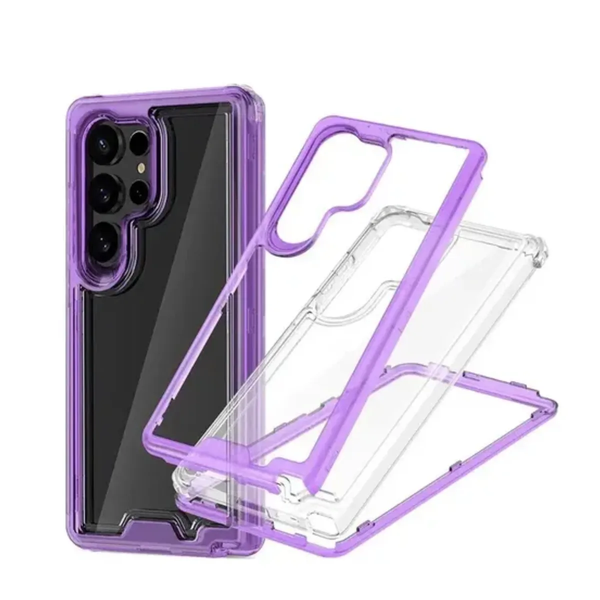 Funda Clear Morada