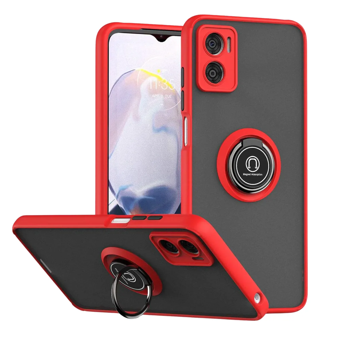 Funda Humo con Anillo Roja